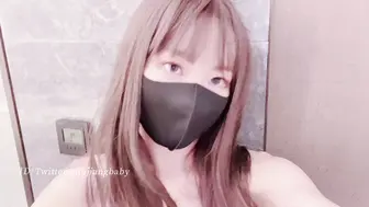米娜学姐  红裙炮机
