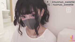 [糖心Vlog]【新人推荐】蜜穴安慰 男友的解压时刻 只好穿情趣裝好好安慰他 - 诺诺